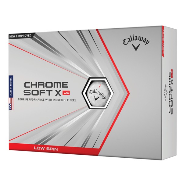 Callaway Chrome Soft X LS Golf Balls 
